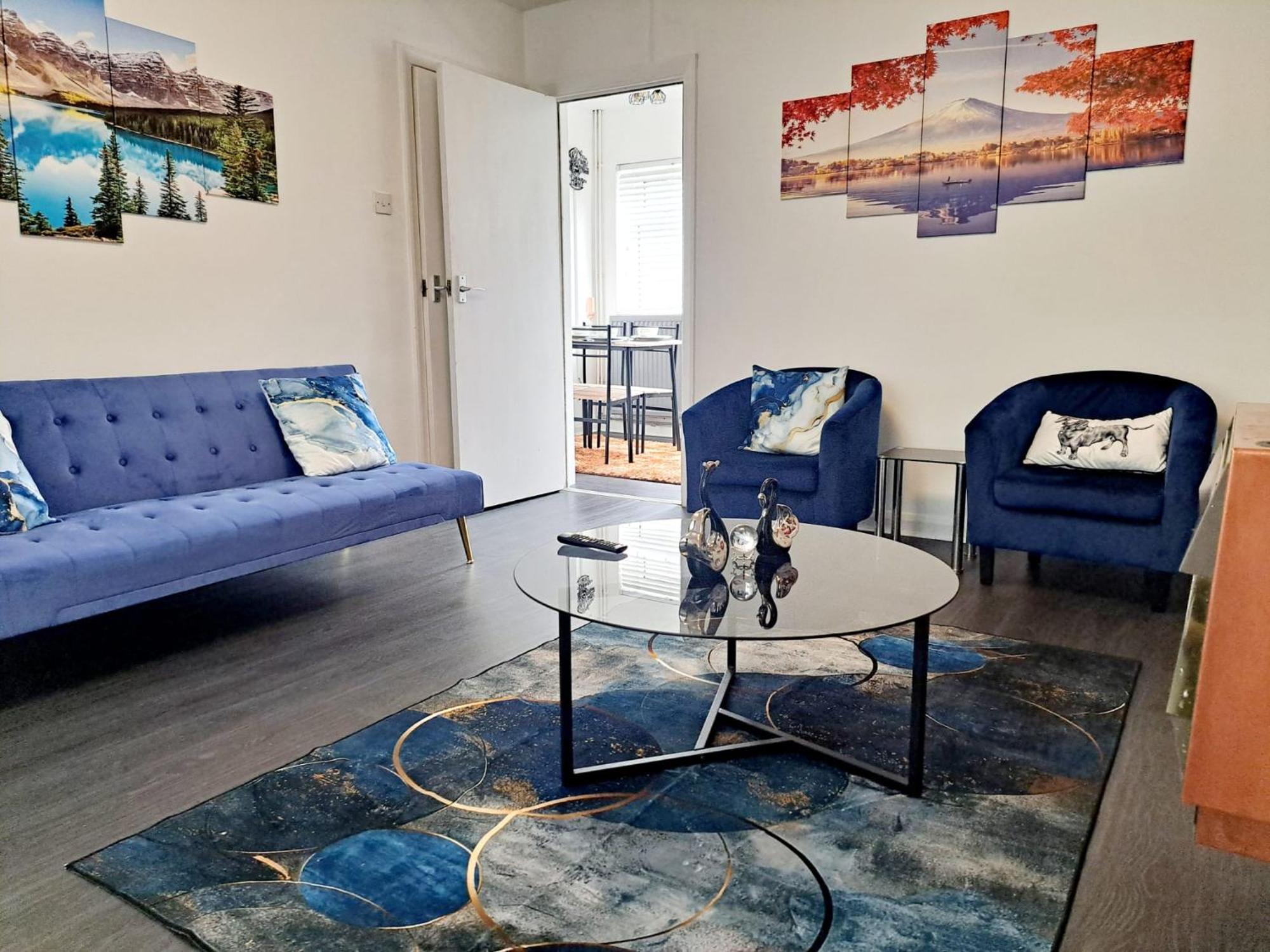 Cozy 2Br Home Leeds Free Parking & Wifi Pets Welcome Apartment Leeds (West Yorkshire)